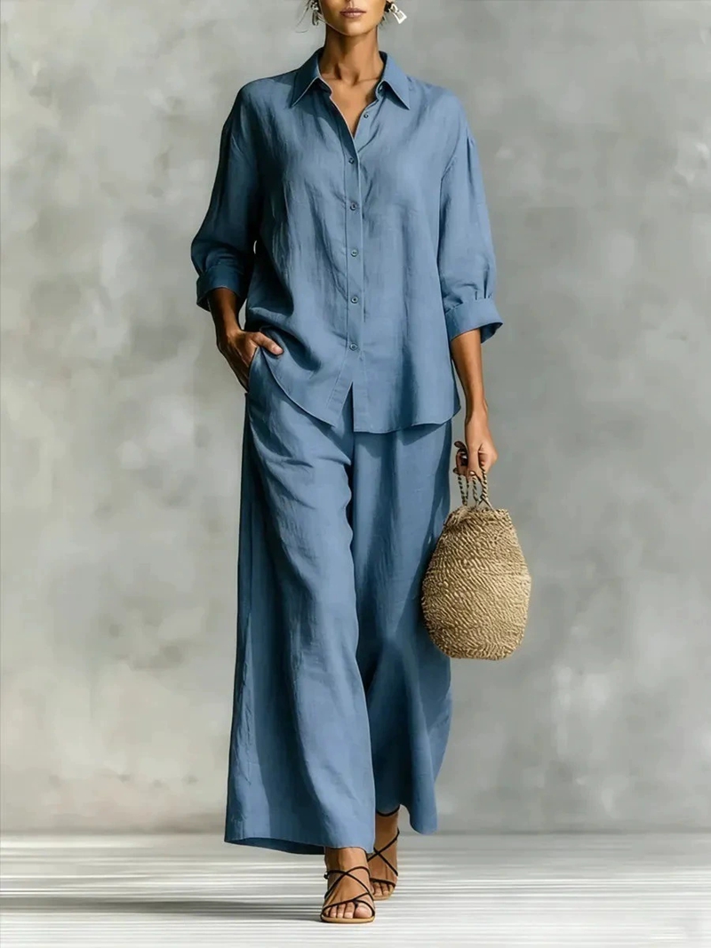 Linen Shirt Breathable - Women's New 7-Sleeve Shirt & Wide