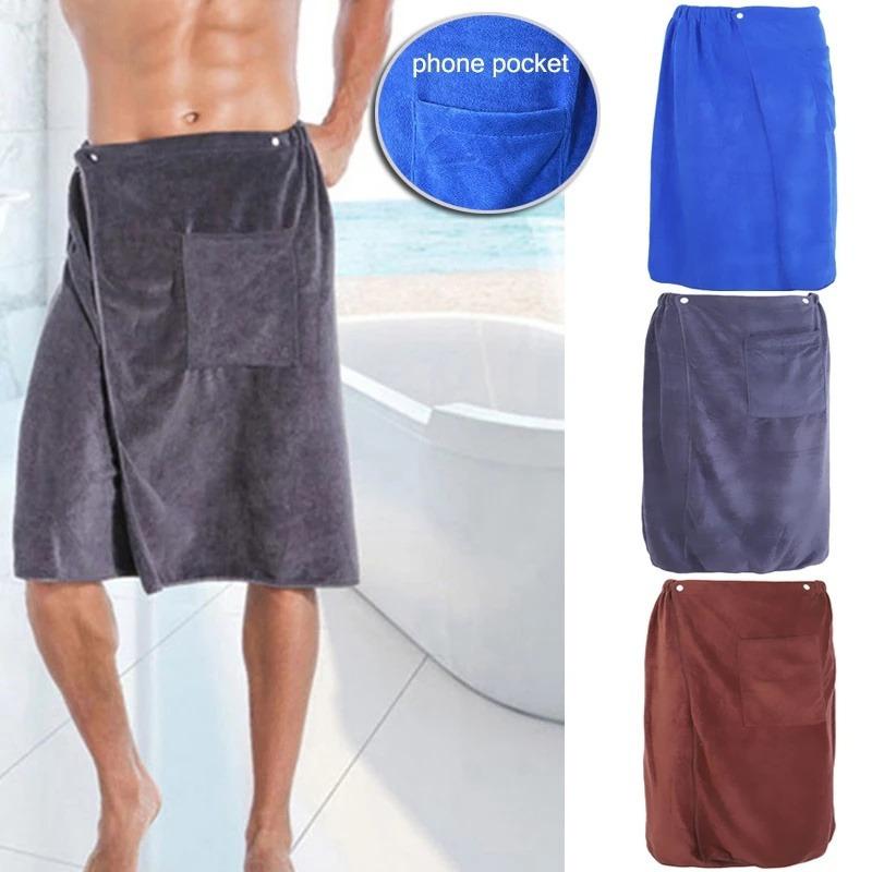 Beach Towel Large - 1Pc Men's Soft Polyester Bath Towel