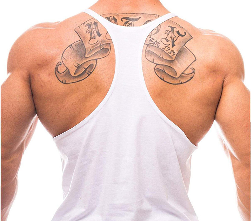 Men's Gym Stringer Tank Tops C - Tank Top Muscle 评论和价格