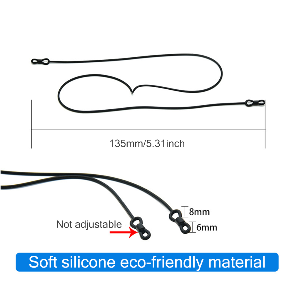 Colorful Silicone Glasses Chai - Sunglass Retainer Cord 评论和价格