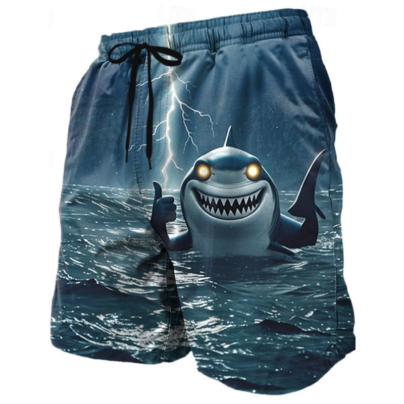3D Printed Cool Fish Shark Sho - Trunks Board Surf 评论和价格