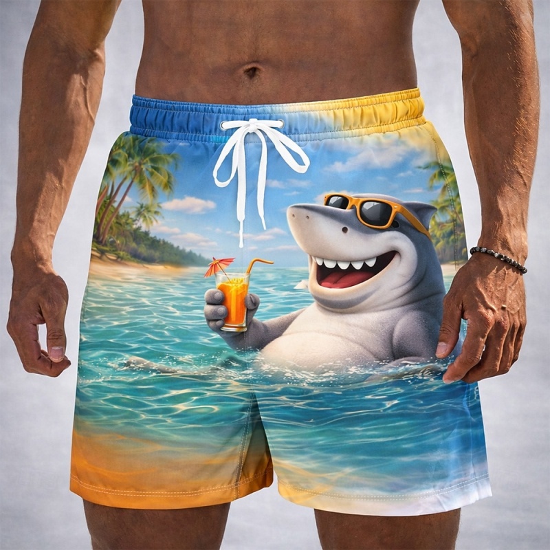 Funny Vacation Animal Graphic  - Trunks Board Surf 评论和价格