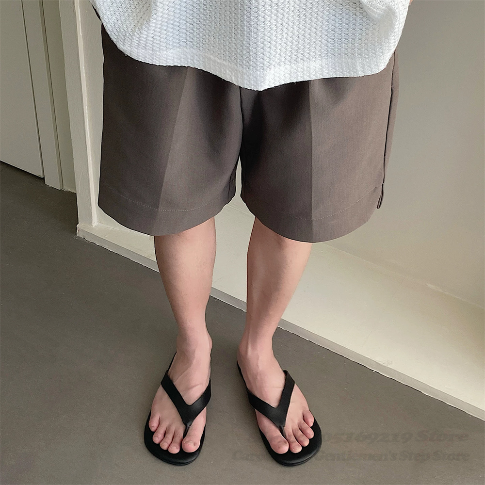 Vintage Style Cow Suede Clip O - Flip Flop Leather Men 评论和价格