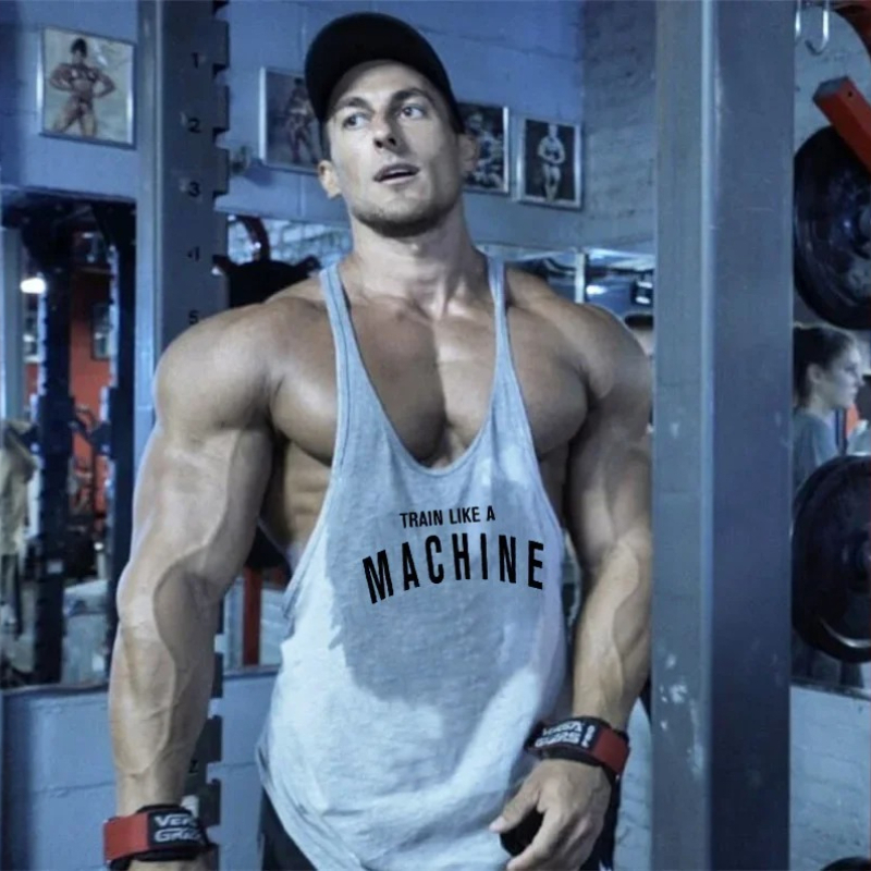 Mens Gym Bodybuilding Sport Cl - Tank Top Muscle 评论和价格