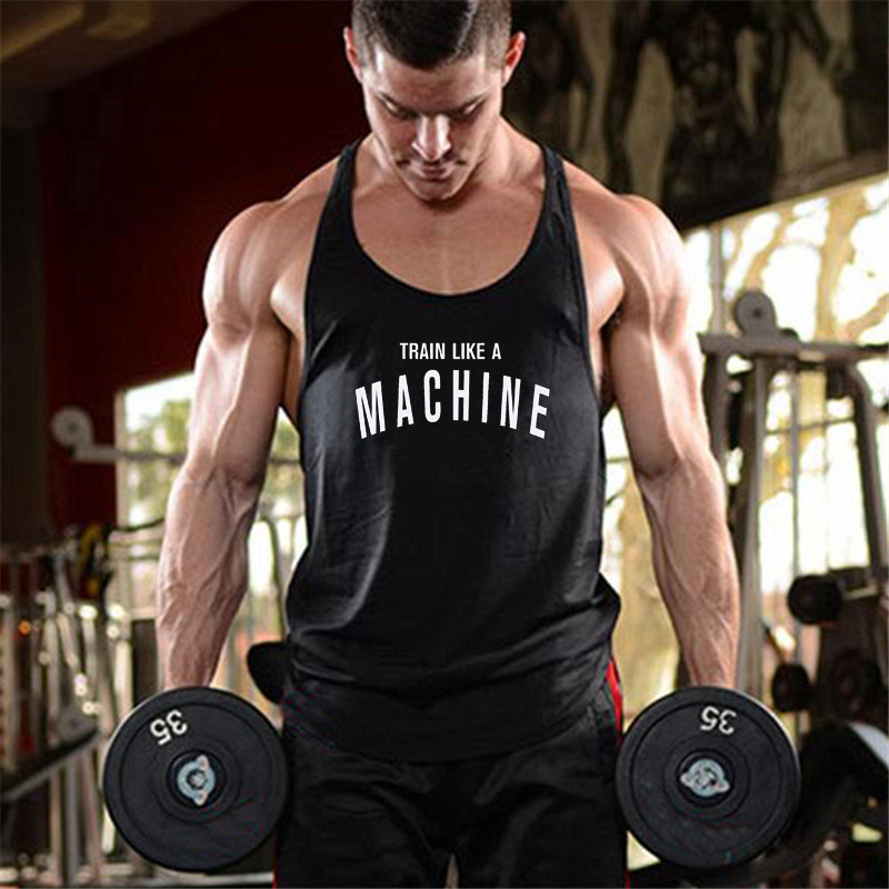 Mens Gym Bodybuilding Sport Cl - Tank Top Muscle 评论和价格